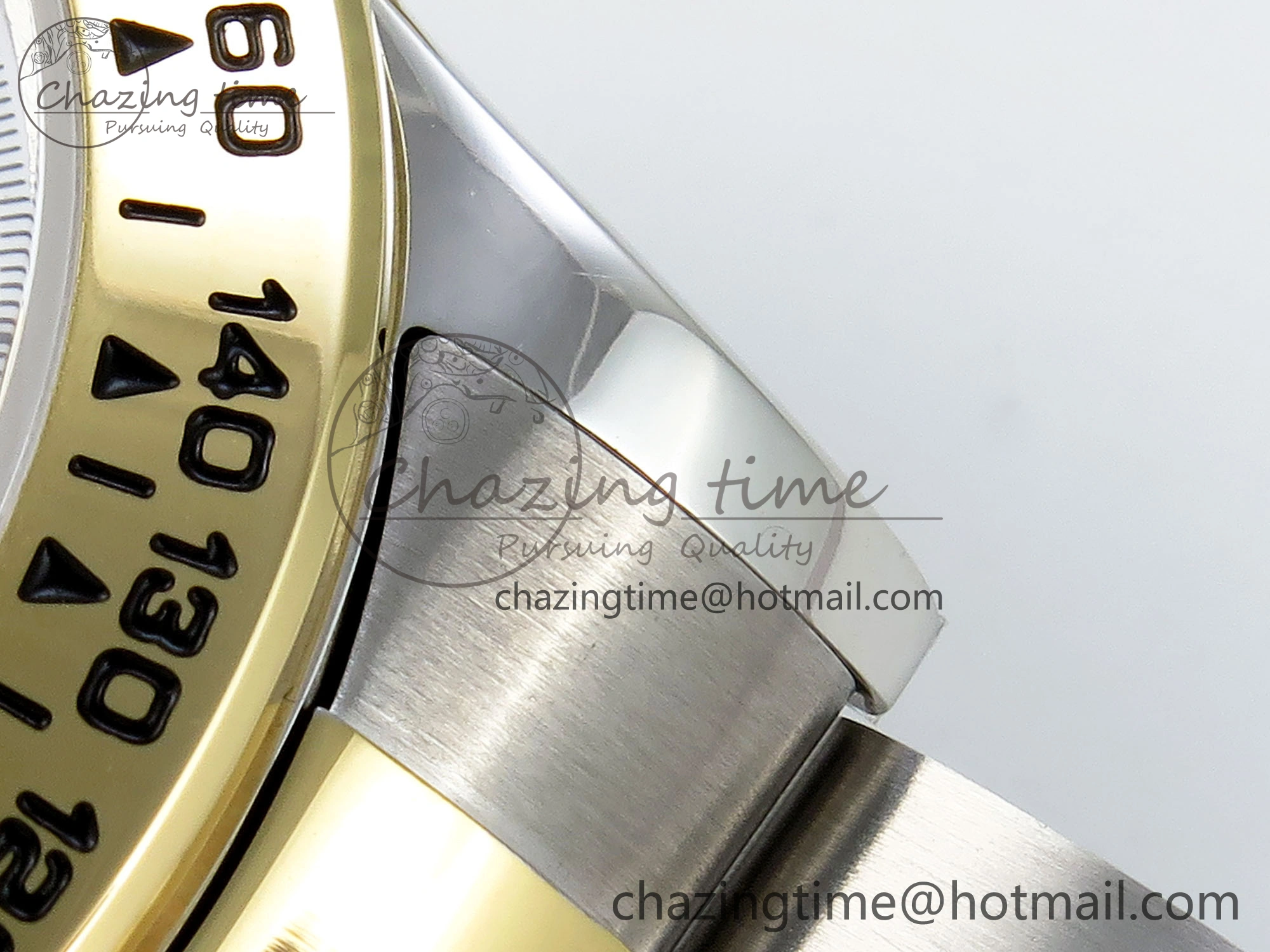 Popular Daytona 116503 QF 1:1 Best Edition White Dial on SS YG Bracelet SH4130 V3 (Gain Weight) 1728