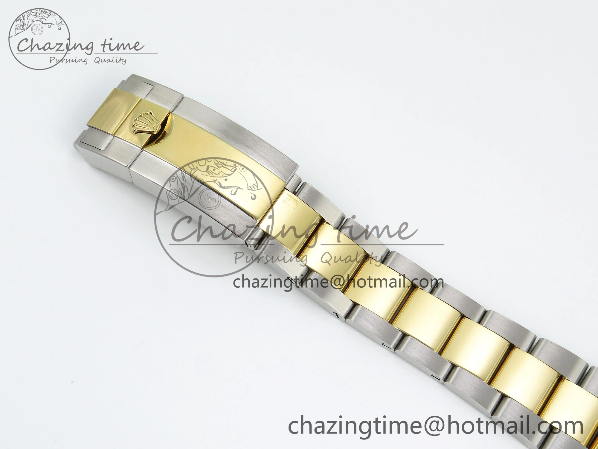 Popular Daytona 116503 QF 1:1 Best Edition White Dial on SS YG Bracelet SH4130 V3 (Gain Weight) 1728