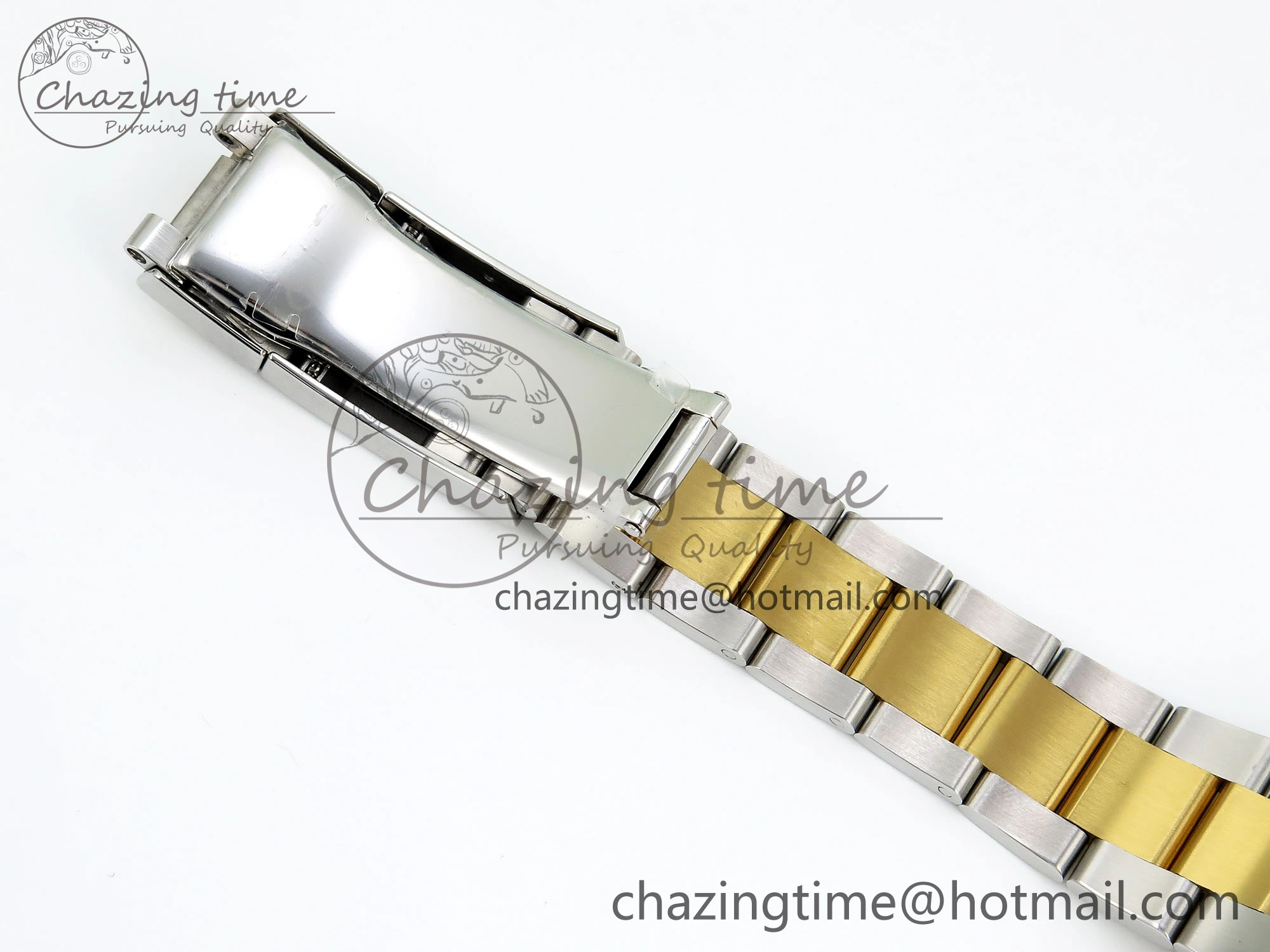 Popular Daytona 116503 QF 1:1 Best Edition White Dial on SS YG Bracelet SH4130 V3 (Gain Weight) 1728