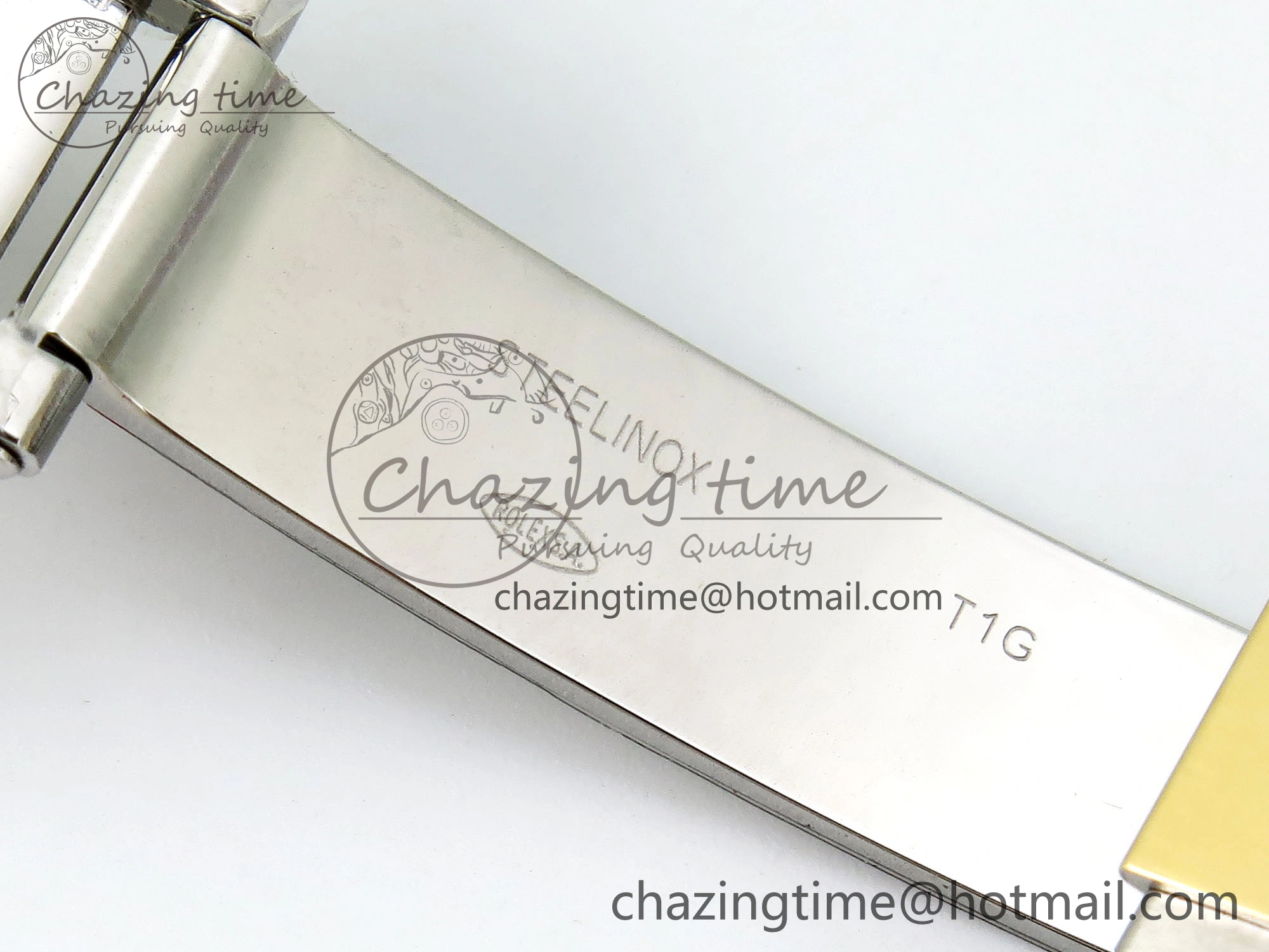Popular Daytona 116503 QF 1:1 Best Edition White Dial on SS YG Bracelet SH4130 V3 (Gain Weight) 1728