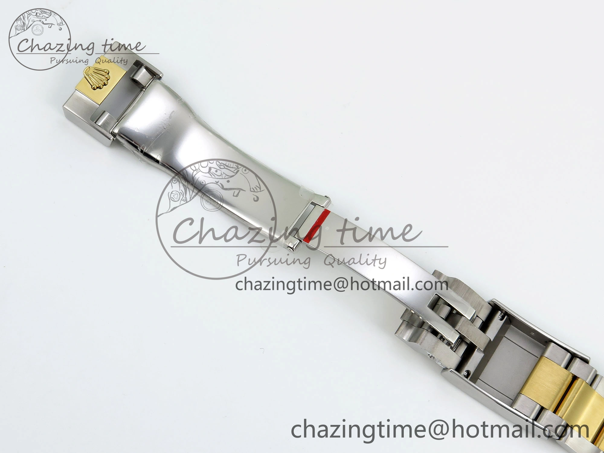 Popular Daytona 116503 QF 1:1 Best Edition White Dial on SS YG Bracelet SH4130 V3 (Gain Weight) 1728