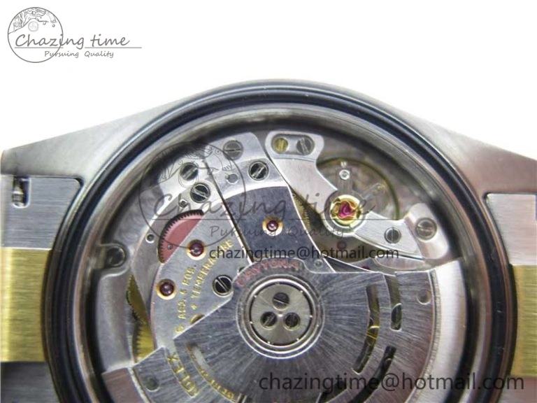 Popular Daytona 116503 SS YG Noob 1:1 Best Edition 904L SS Case and Bracelet Black Dial SA4130 V 3178