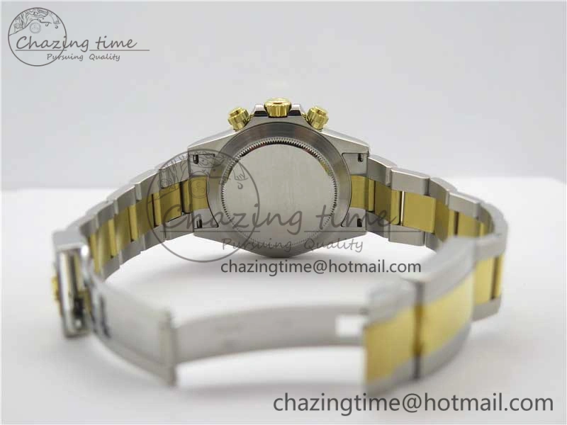 Daytona 116503 SS YG Noob 1:1 Best Edition 904L SS Case and Bracelet Gray Dial SA4130 V Colorful 3177