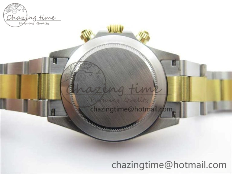 Daytona 116503 SS YG Noob 1:1 Best Edition 904L SS Case and Bracelet Gray Dial SA4130 V Colorful 3177