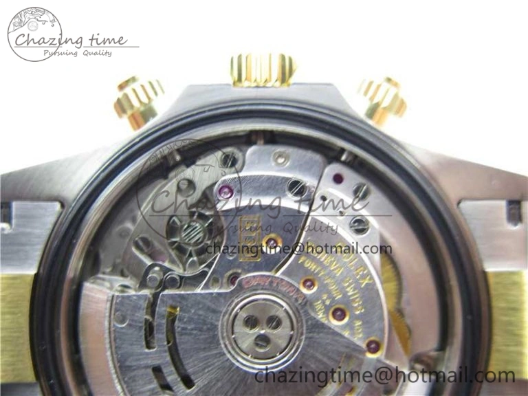 Daytona 116503 SS YG Noob 1:1 Best Edition 904L SS Case and Bracelet Gray Dial SA4130 V Colorful 3177