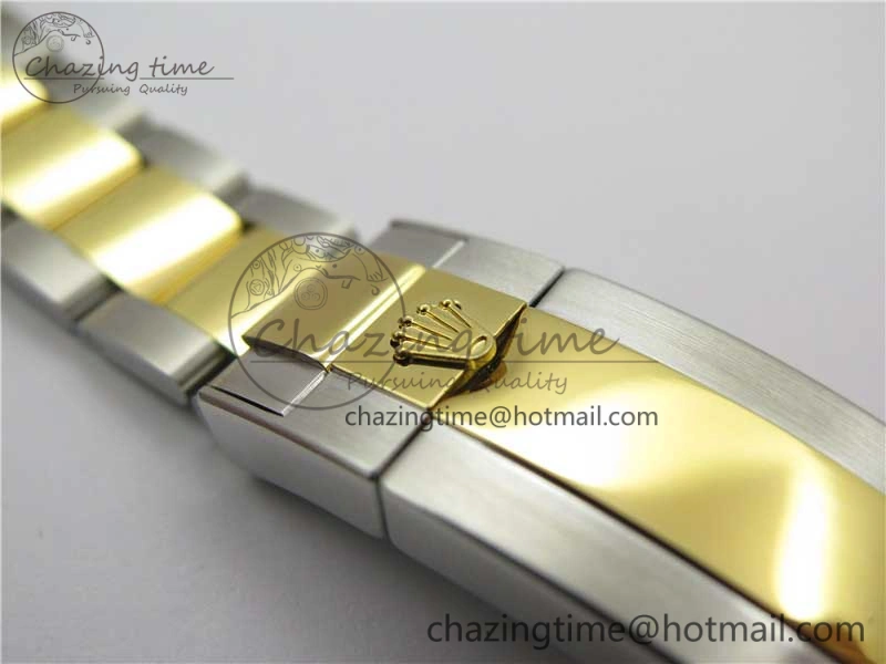 Daytona 116503 SS YG Noob 1:1 Best Edition 904L SS Case and Bracelet White Dial SA4130 V OdorResistant 3176