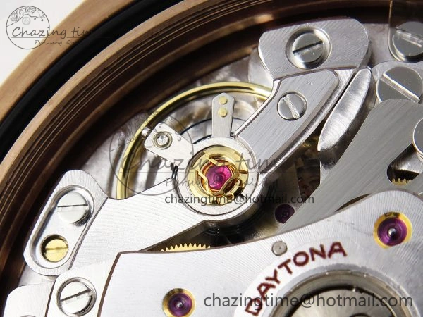 WrinkleFree Daytona 116505 1:1 Best Edition Clean Factory Champagne Diamond Markers Dial on RG Bracelet A 1734