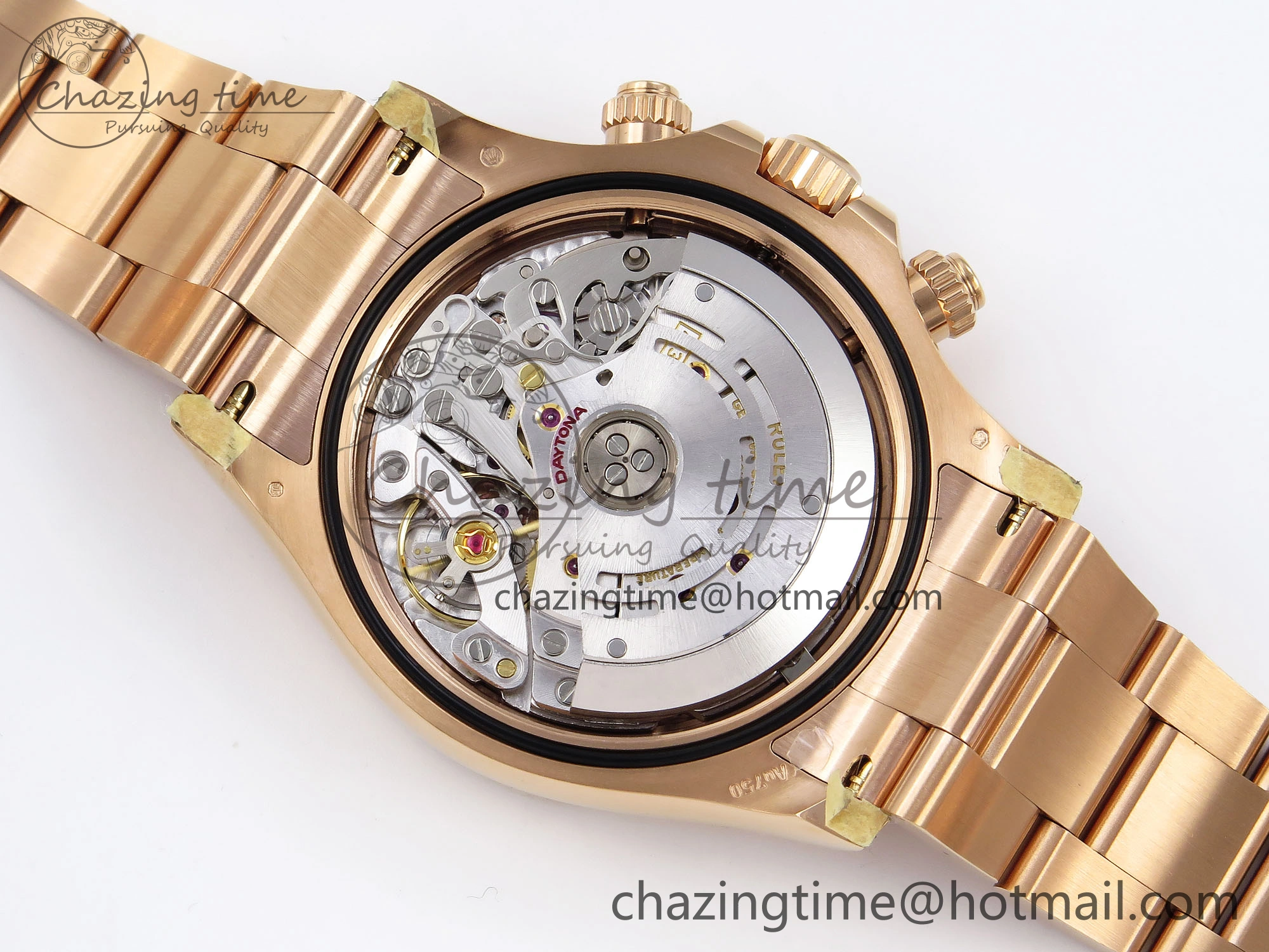 WrinkleFree Daytona 116505 1:1 Best Edition Clean Factory Champagne Diamond Markers Dial on RG Bracelet A 1734