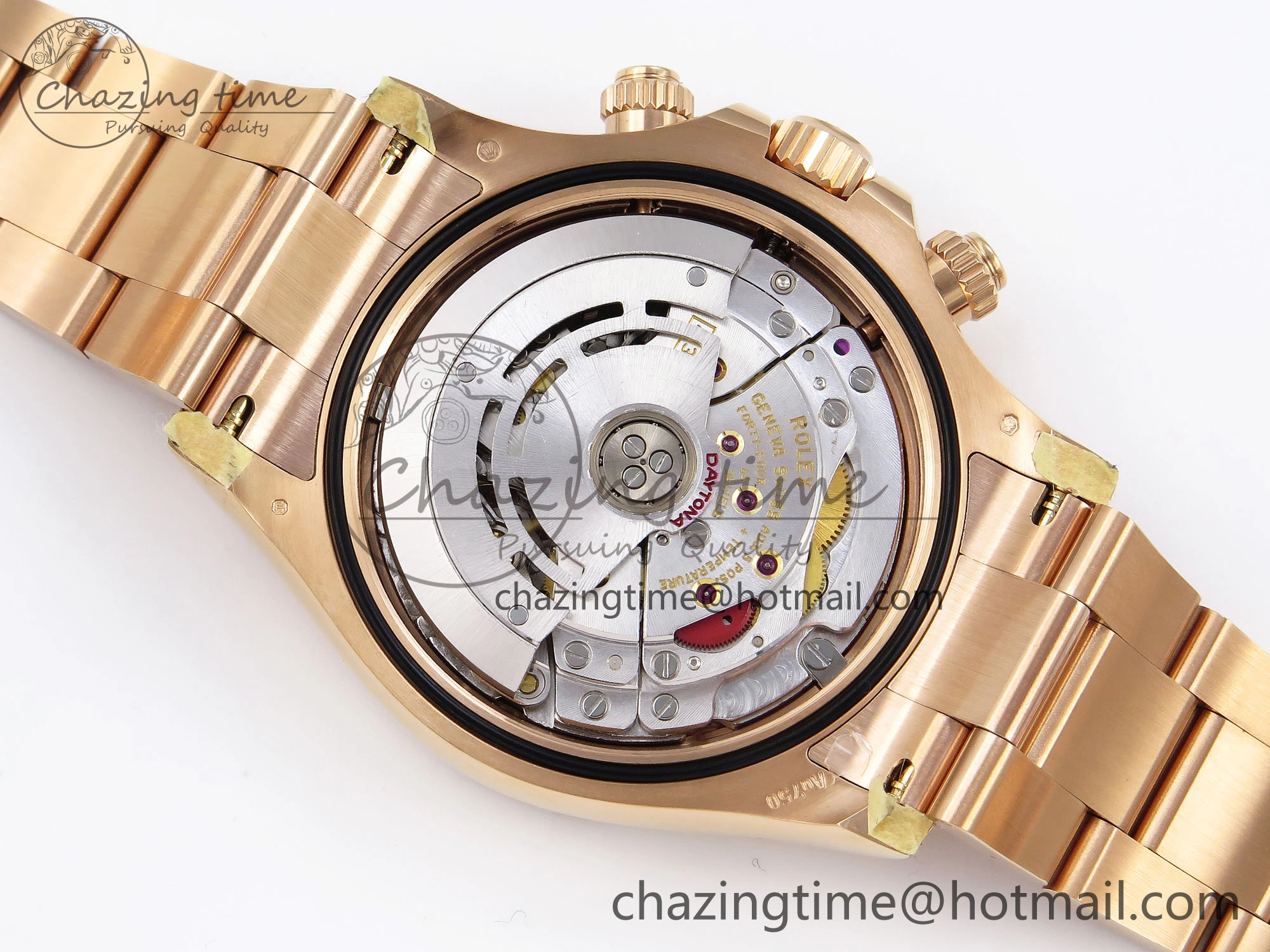 WrinkleFree Daytona 116505 1:1 Best Edition Clean Factory Champagne Diamond Markers Dial on RG Bracelet A 1734