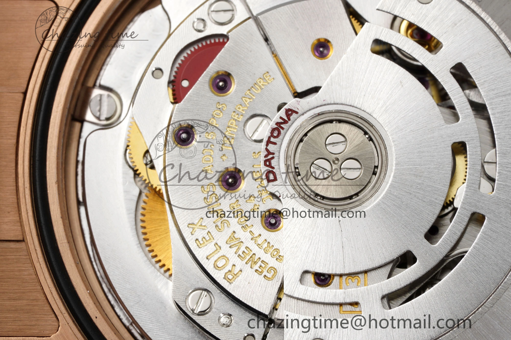 Sleek Daytona 116505 BTF 1:1 Best Edition RG Crystal Dial on RG Bracelet SA 2121