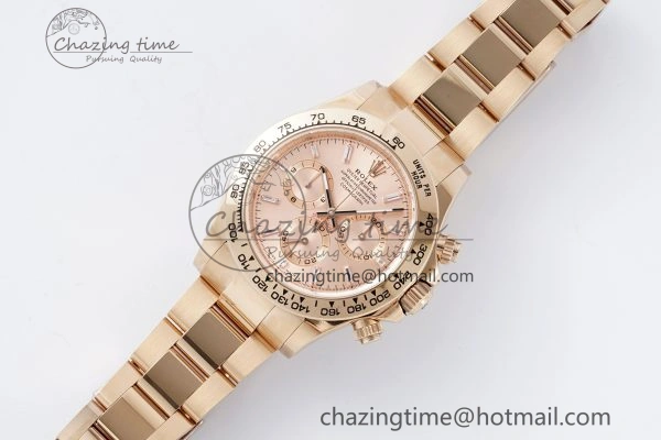 Sleek Daytona 116505 BTF 1:1 Best Edition RG Crystal Dial on RG Bracelet SA 2121