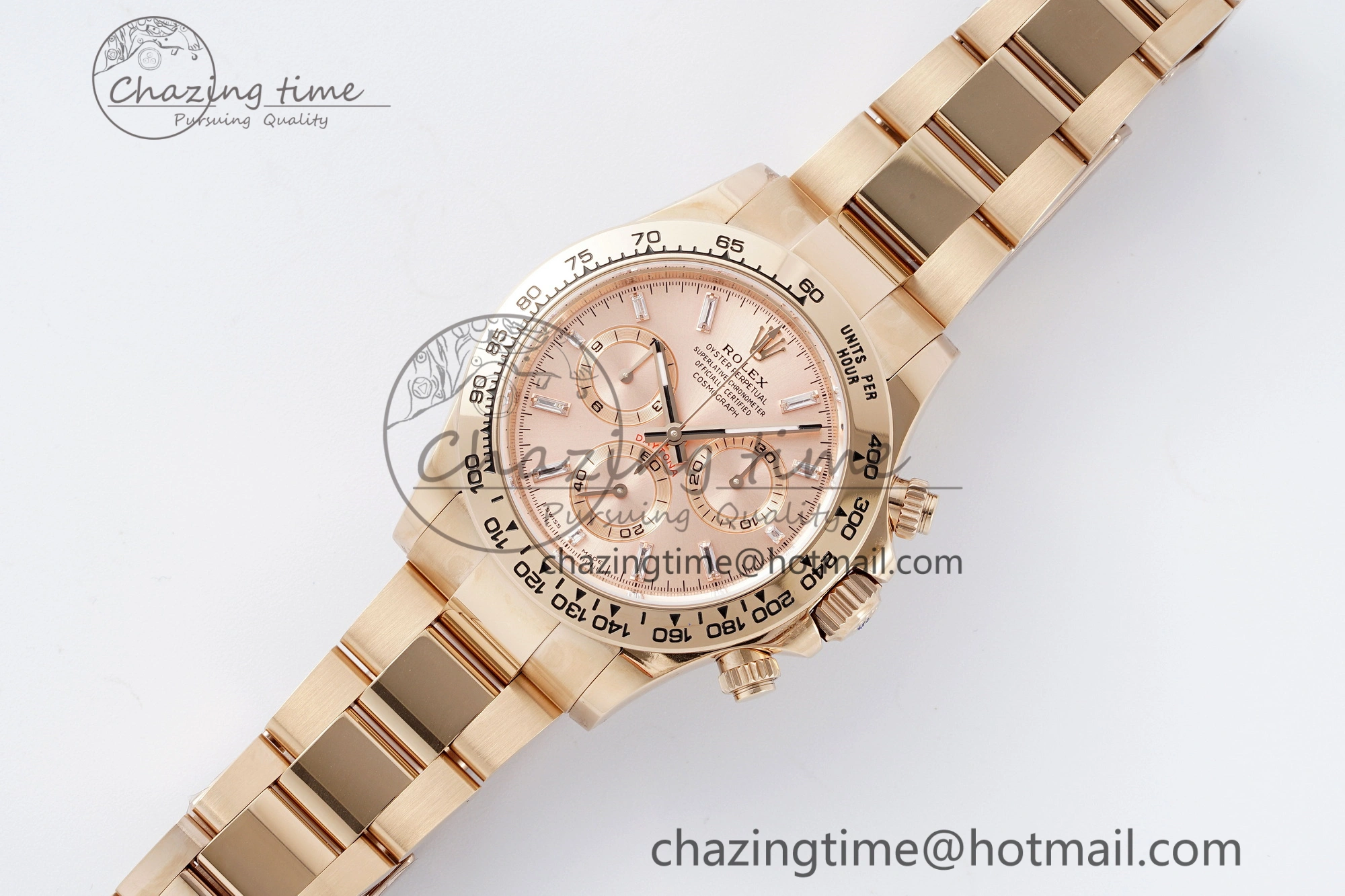 Sleek Daytona 116505 BTF 1:1 Best Edition RG Crystal Dial on RG Bracelet SA 2121
