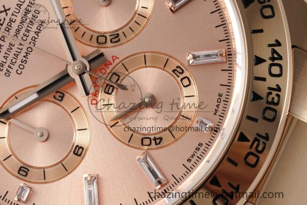 Sleek Daytona 116505 BTF 1:1 Best Edition RG Crystal Dial on RG Bracelet SA 2121