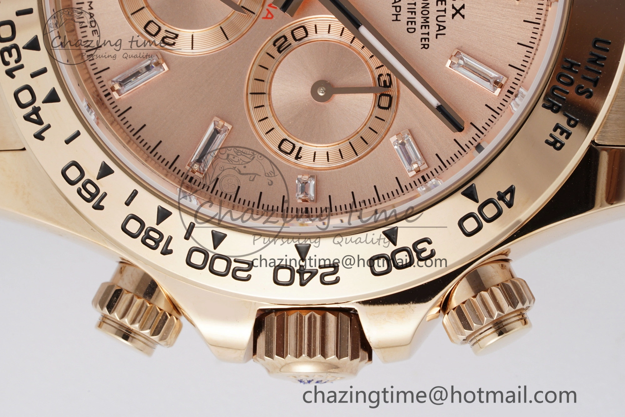 Sleek Daytona 116505 BTF 1:1 Best Edition RG Crystal Dial on RG Bracelet SA 2121