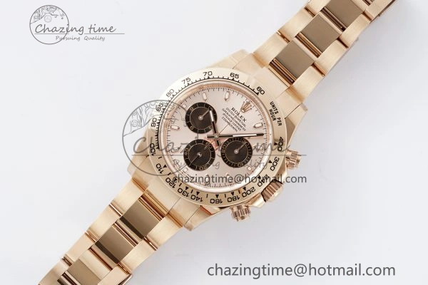 Vibrant Daytona 116505 BTF 1:1 Best Edition RG Black Dial on RG Bracelet SA 2120