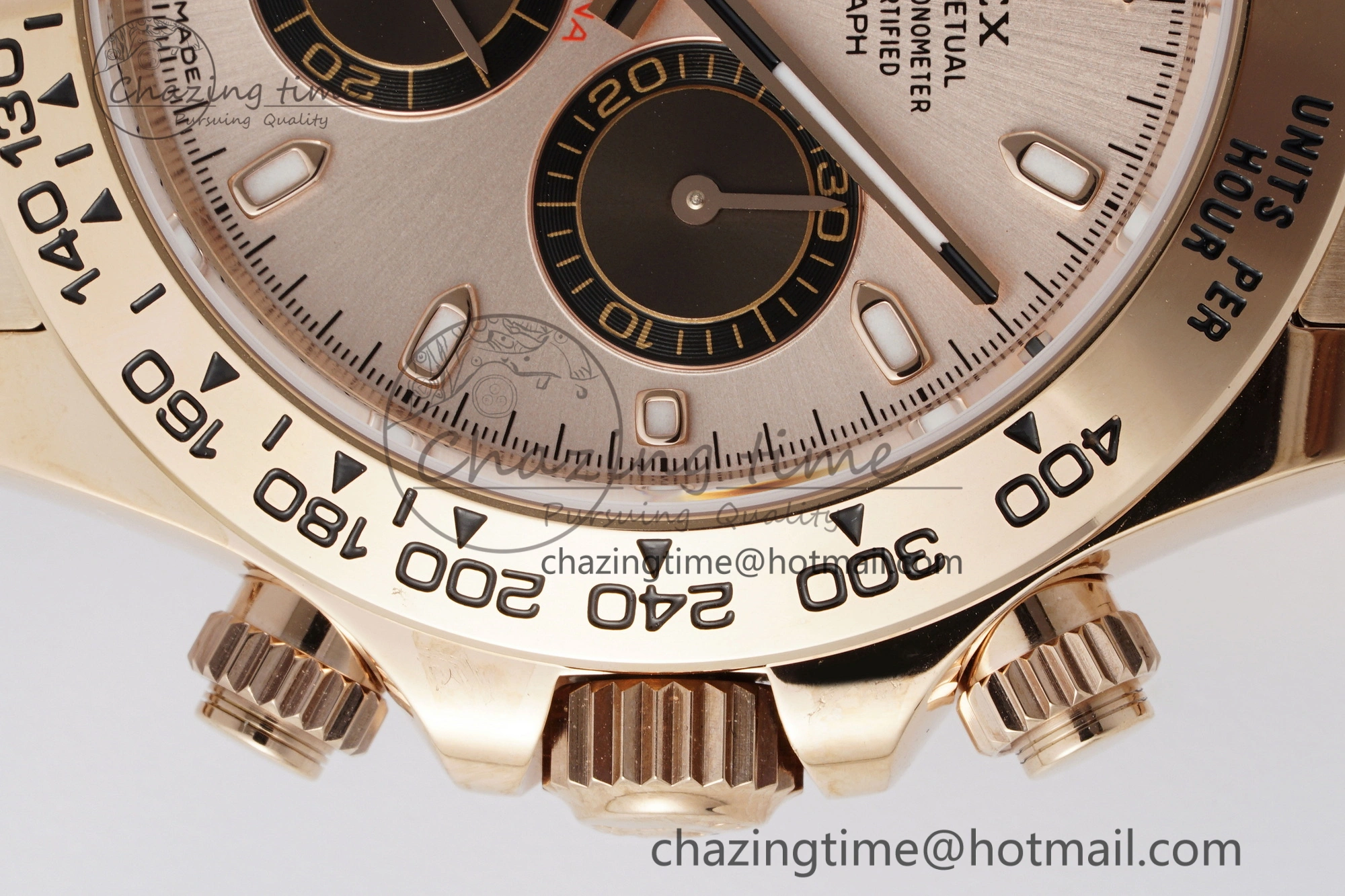 Vibrant Daytona 116505 BTF 1:1 Best Edition RG Black Dial on RG Bracelet SA 2120