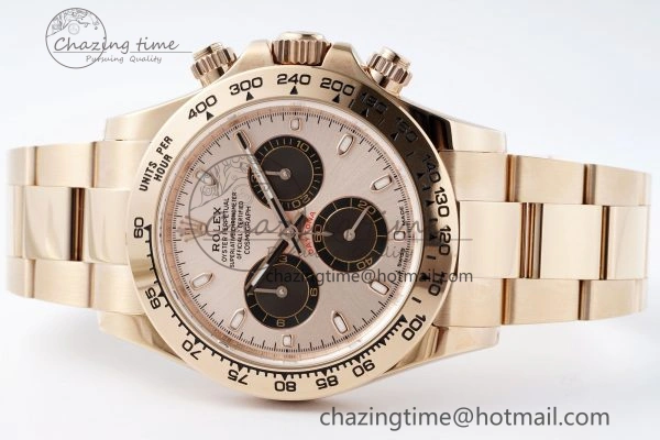 Vibrant Daytona 116505 BTF 1:1 Best Edition RG Black Dial on RG Bracelet SA 2120
