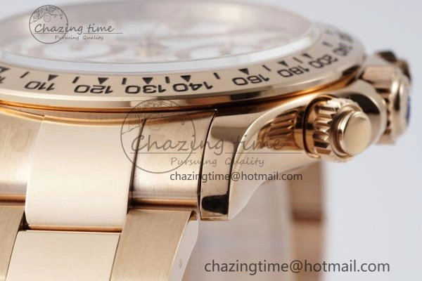 Daytona 116505 BTF 1:1 Best Edition White Dial on RG Bracelet SA Tailored 2123