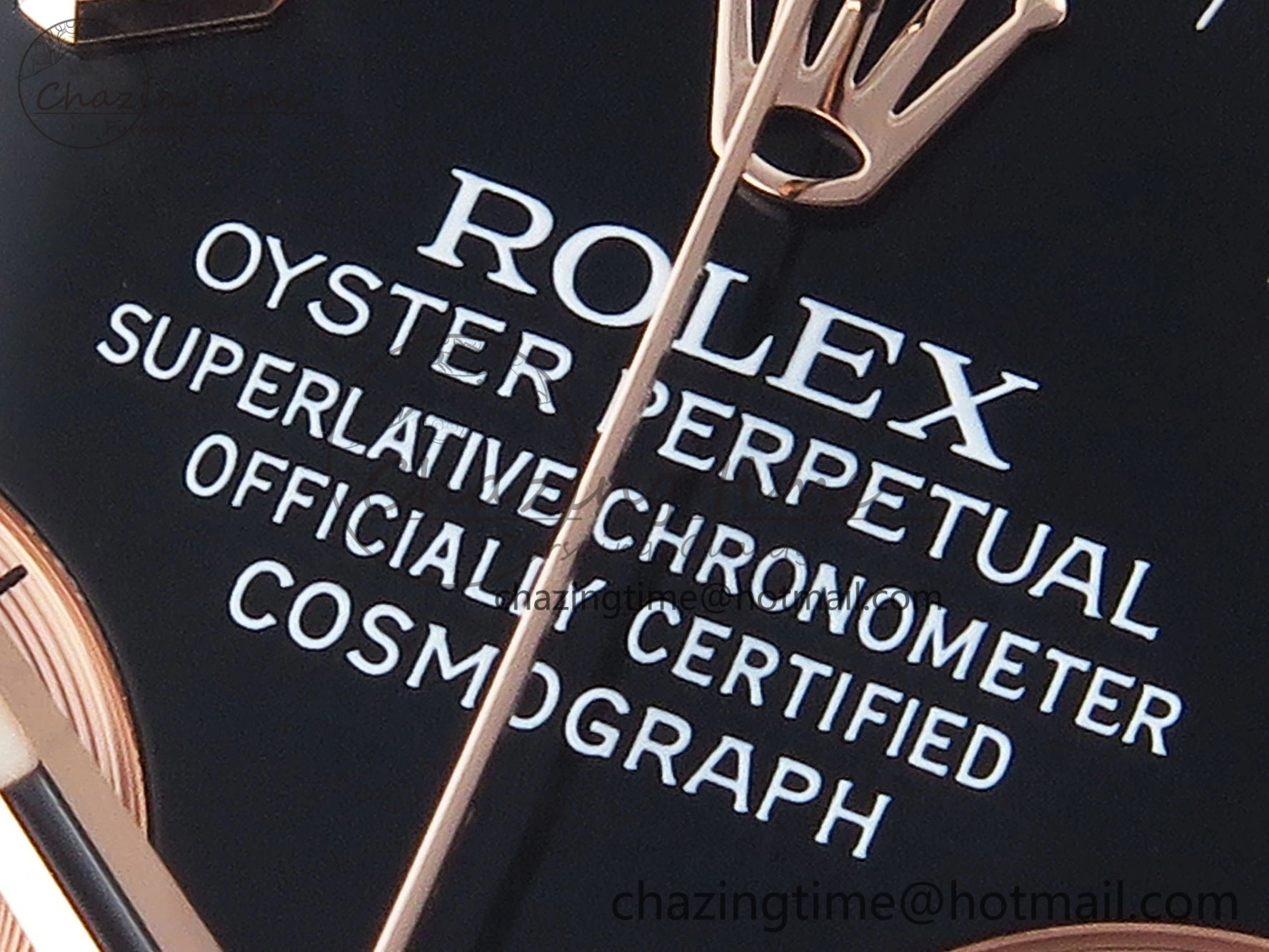 Daytona 116505 Clean 1:1 Best Edition Black Diamonds Dial on RG Bracelet SA4130 V EasyMatch 1951