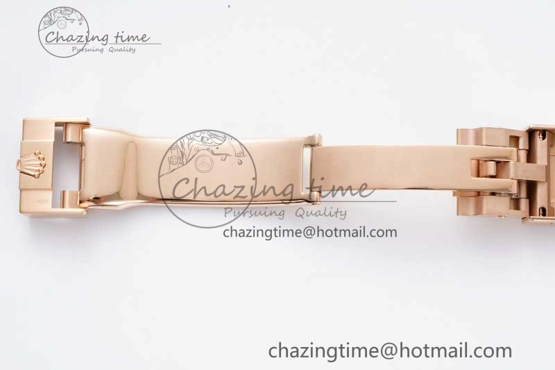 Seasonal Daytona 116505 Clean 1:1 Best Edition Chocolate Dial Black Markers on RG Bracelet SA4130 V 2012