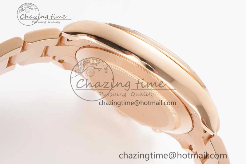 Seasonal Daytona 116505 Clean 1:1 Best Edition Chocolate Dial Black Markers on RG Bracelet SA4130 V 2012