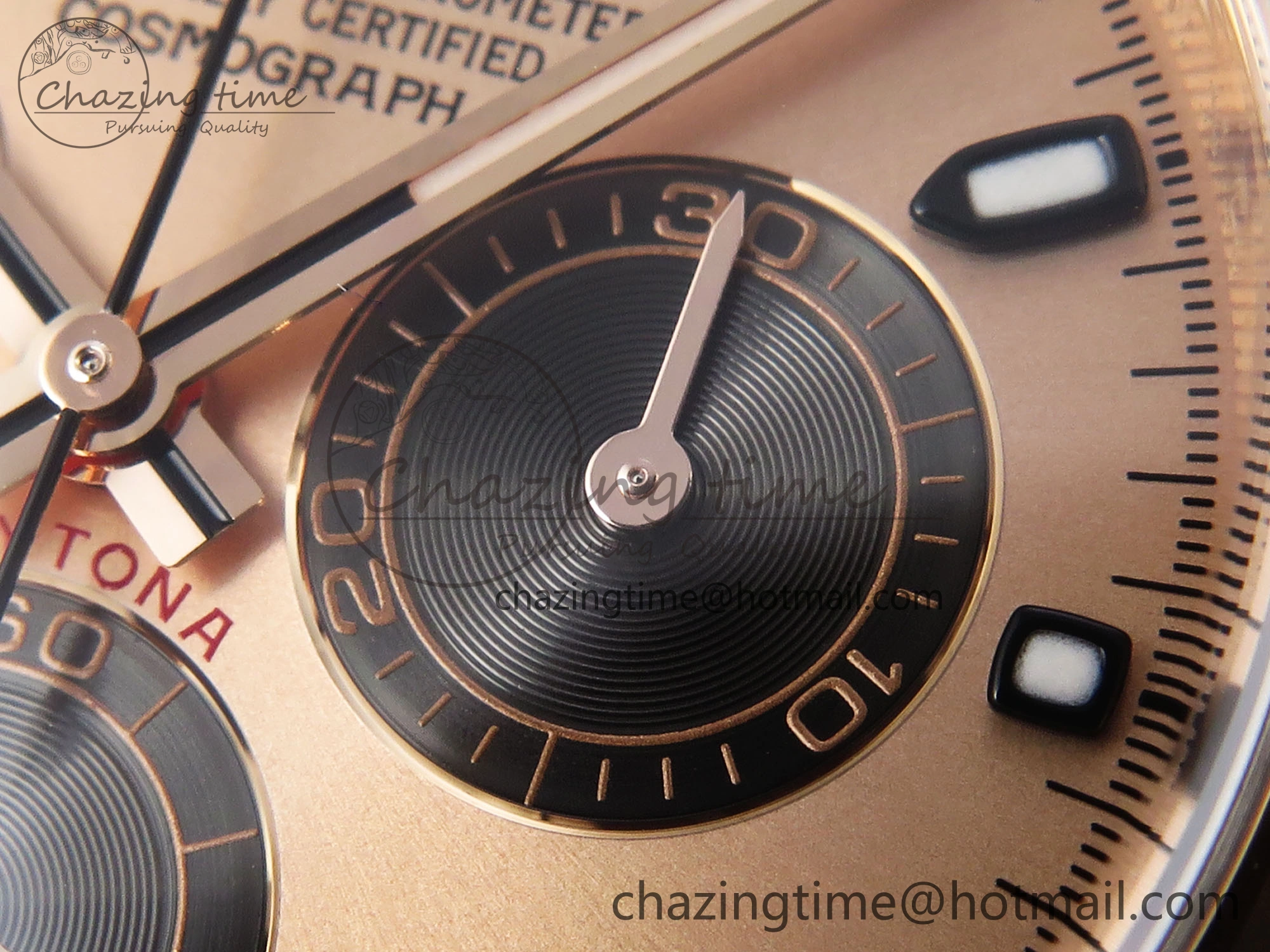 Lightweight Daytona 116505 Clean 1:1 Best Edition RG Dial Black Markers on RG Bracelet SA4130 V 1957