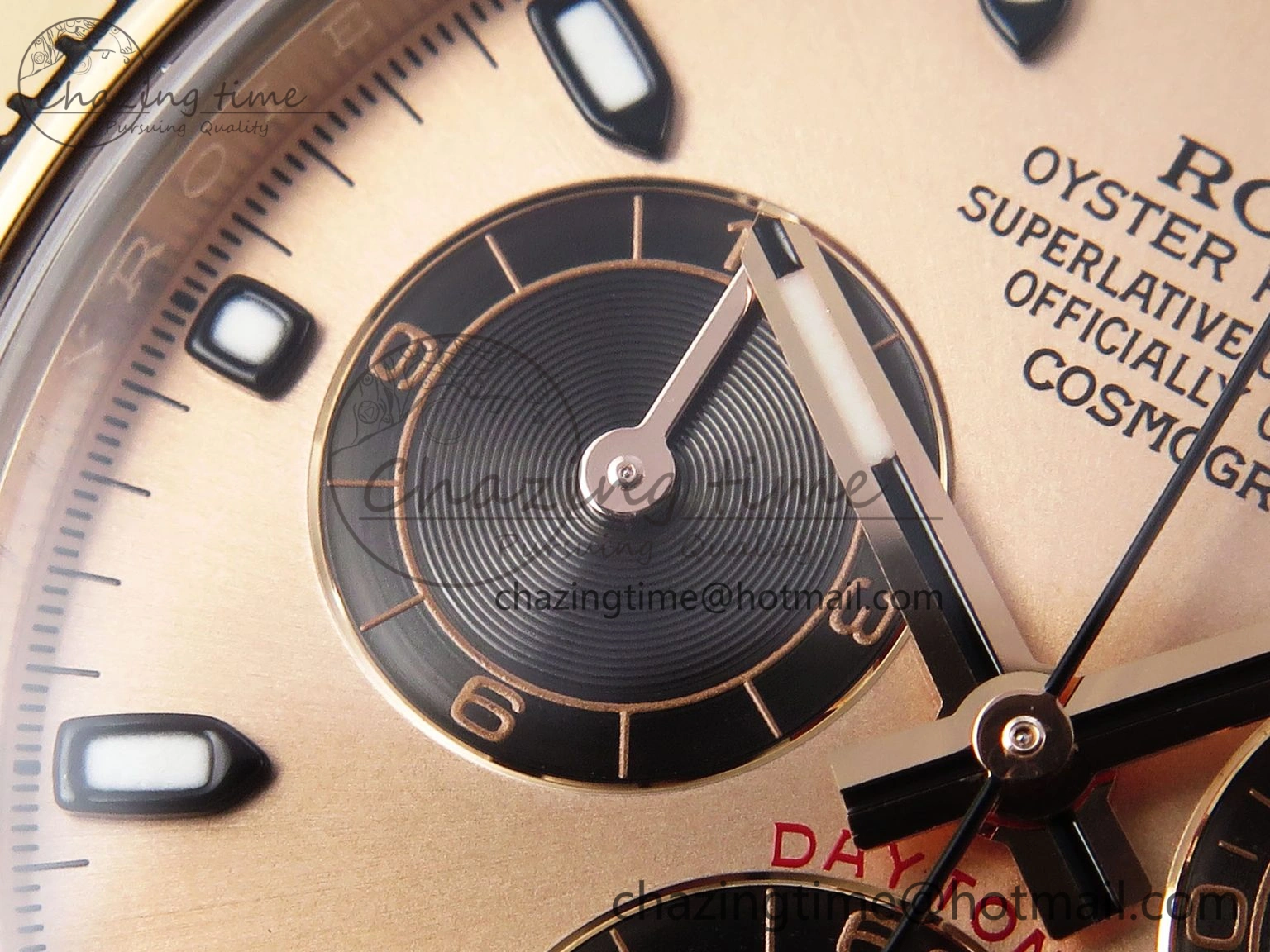 Lightweight Daytona 116505 Clean 1:1 Best Edition RG Dial Black Markers on RG Bracelet SA4130 V 1957