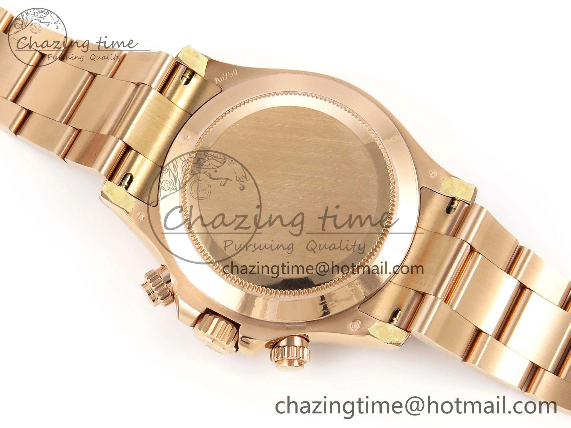 Stretchable Daytona 116505 Clean 1:1 Best Edition Silver Dial RG Markers on RG Bracelet SA4130 V 1960