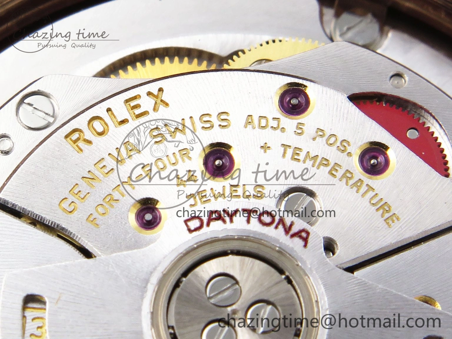 Stretchable Daytona 116505 Clean 1:1 Best Edition Silver Dial RG Markers on RG Bracelet SA4130 V 1960