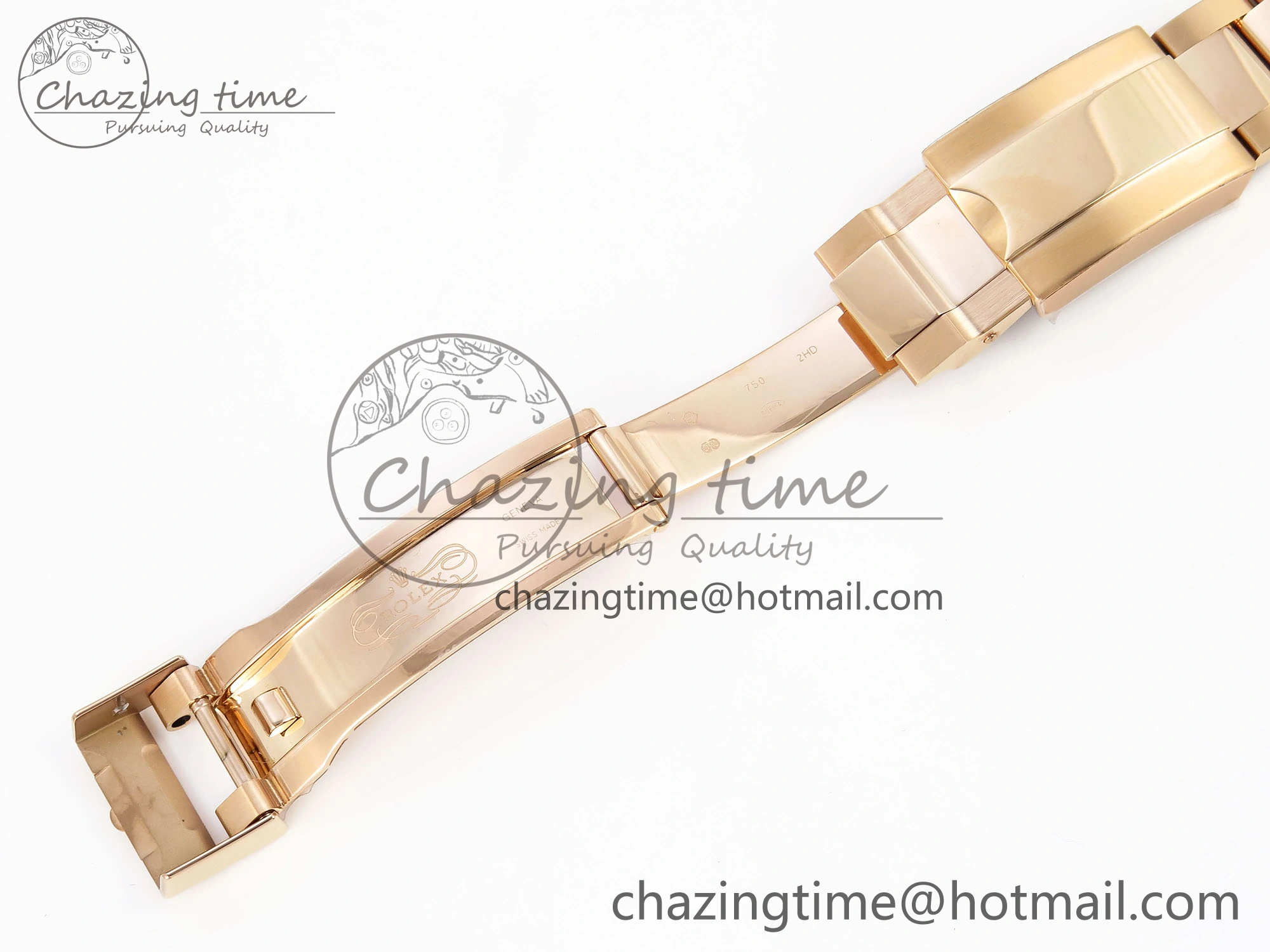 Stretchable Daytona 116505 Clean 1:1 Best Edition Silver Dial RG Markers on RG Bracelet SA4130 V 1960
