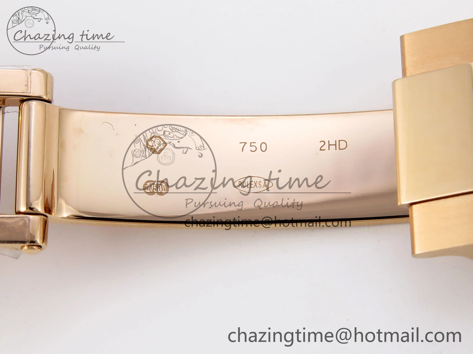 Stretchable Daytona 116505 Clean 1:1 Best Edition Silver Dial RG Markers on RG Bracelet SA4130 V 1960