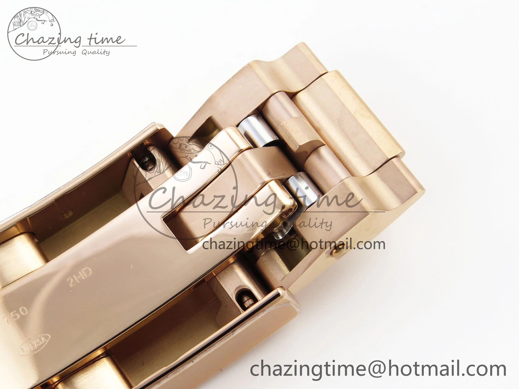 Stretchable Daytona 116505 Clean 1:1 Best Edition Silver Dial RG Markers on RG Bracelet SA4130 V 1960