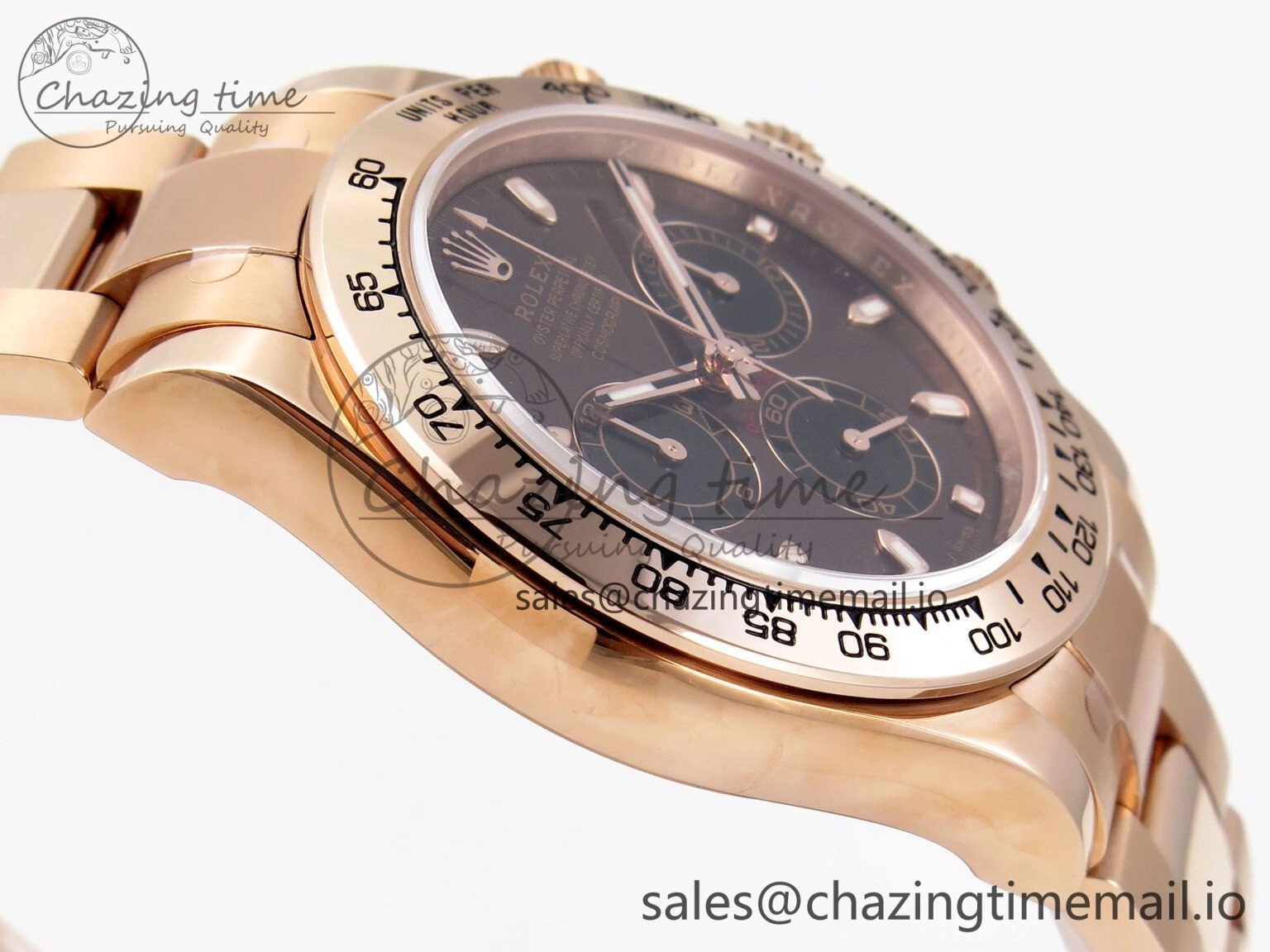 Neat Daytona 116505 KING 1:1 Best Edition Chocolate Dial on RG Bracelet SH 1932