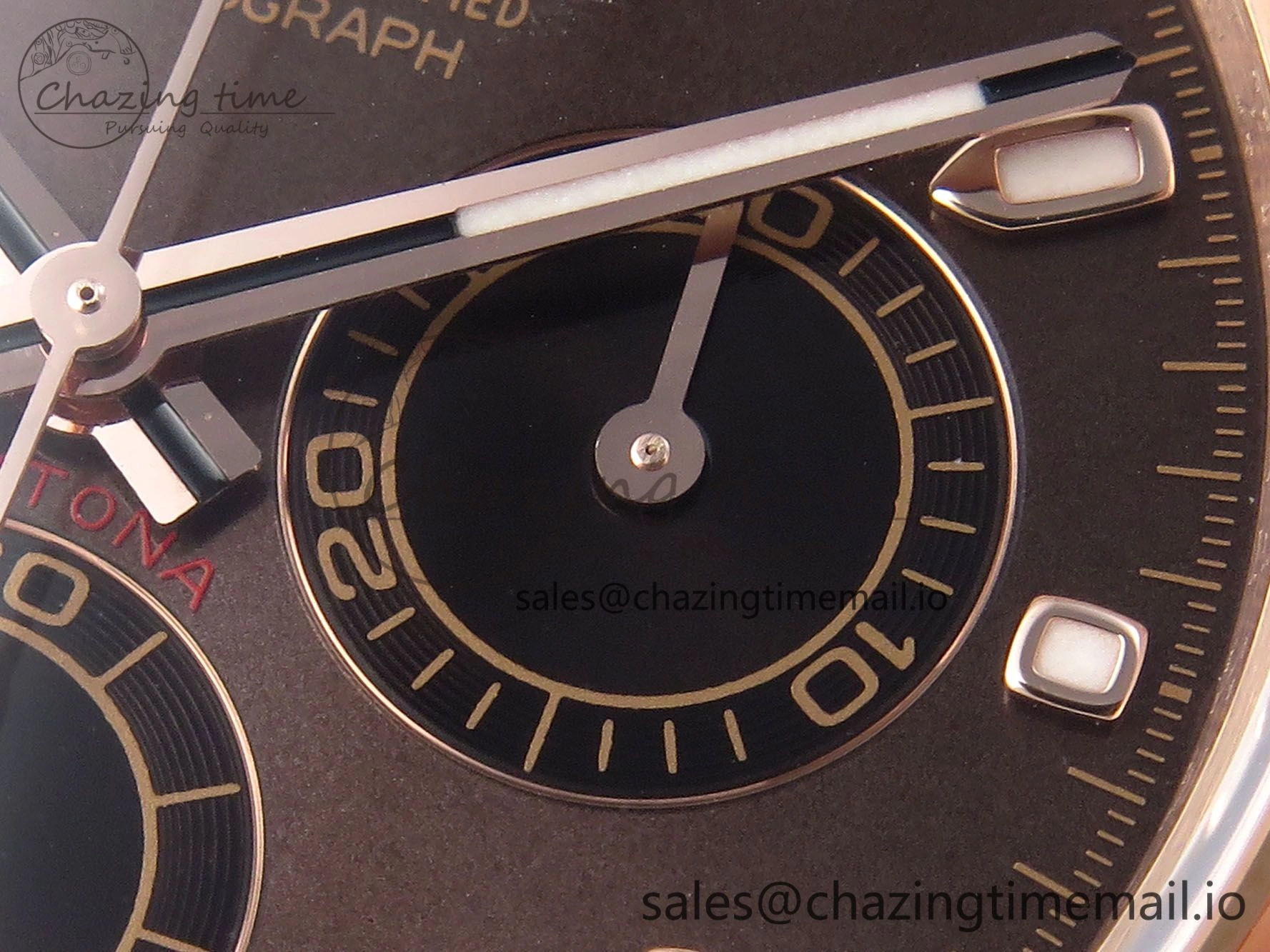 Neat Daytona 116505 KING 1:1 Best Edition Chocolate Dial on RG Bracelet SH 1932