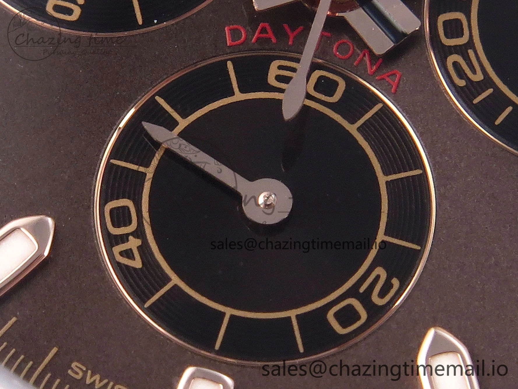 Neat Daytona 116505 KING 1:1 Best Edition Chocolate Dial on RG Bracelet SH 1932