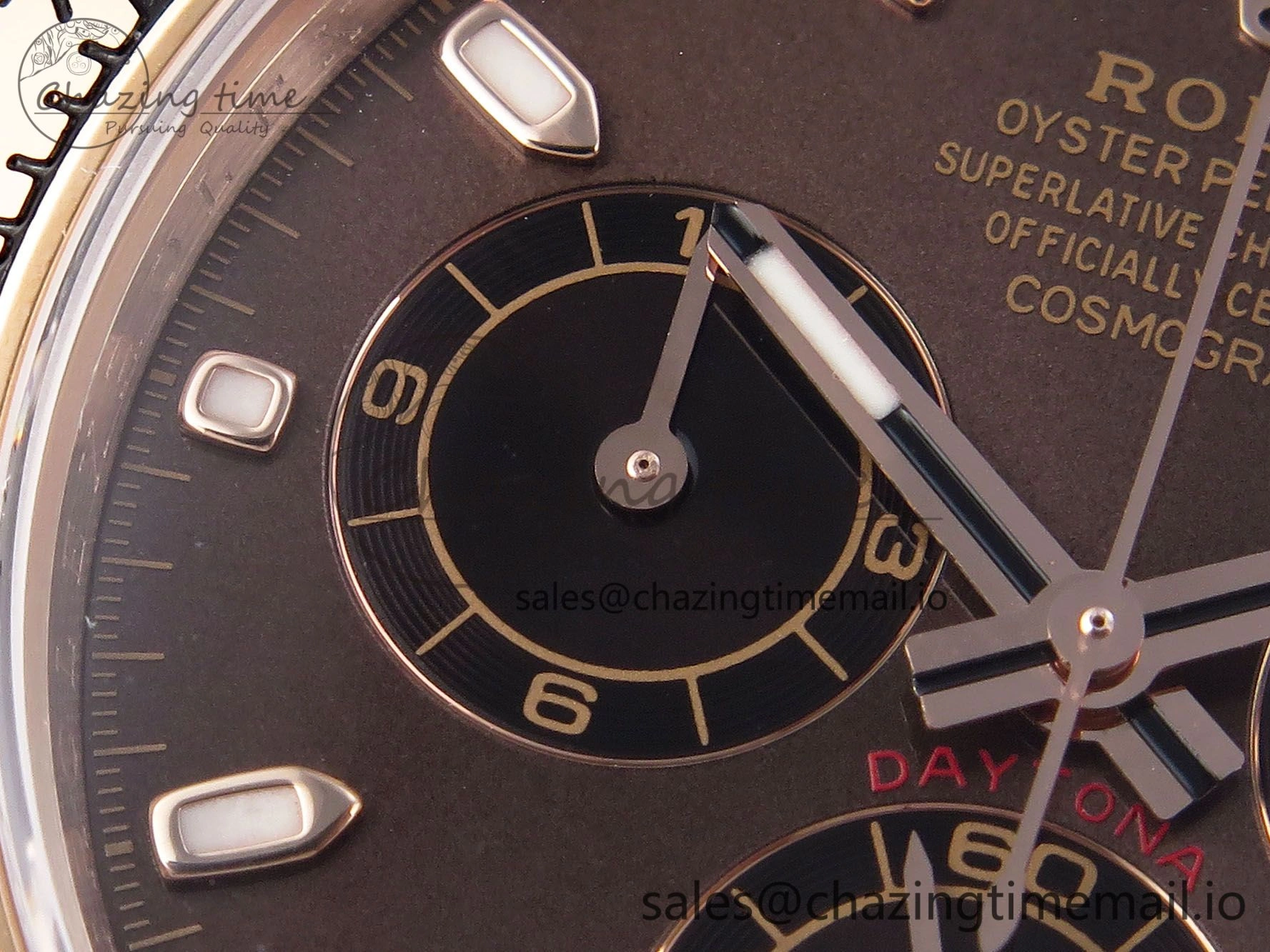 Neat Daytona 116505 KING 1:1 Best Edition Chocolate Dial on RG Bracelet SH 1932