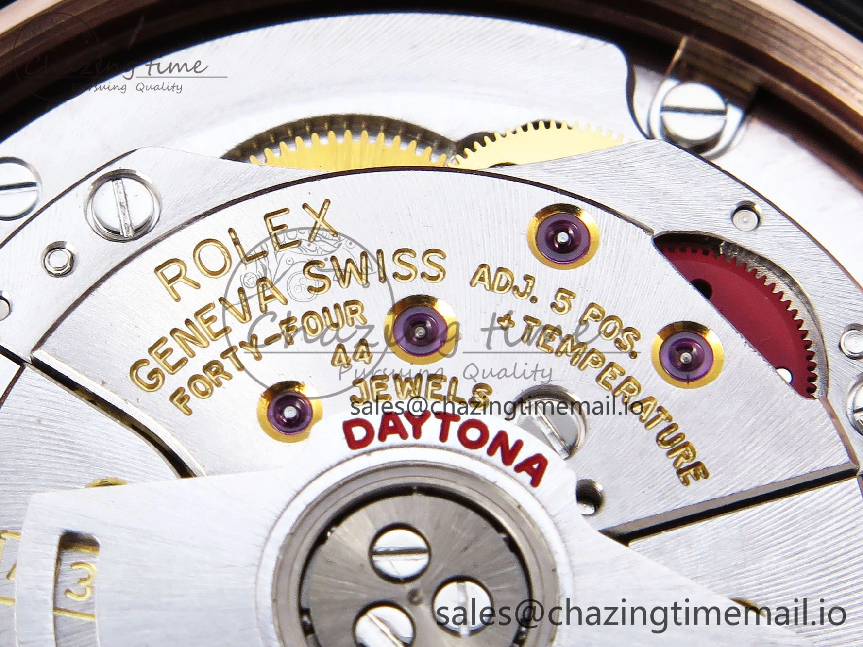 Durable Daytona 116505 KING 1:1 Best Edition RG Crystal Dial on RG Bracelet SH 1938
