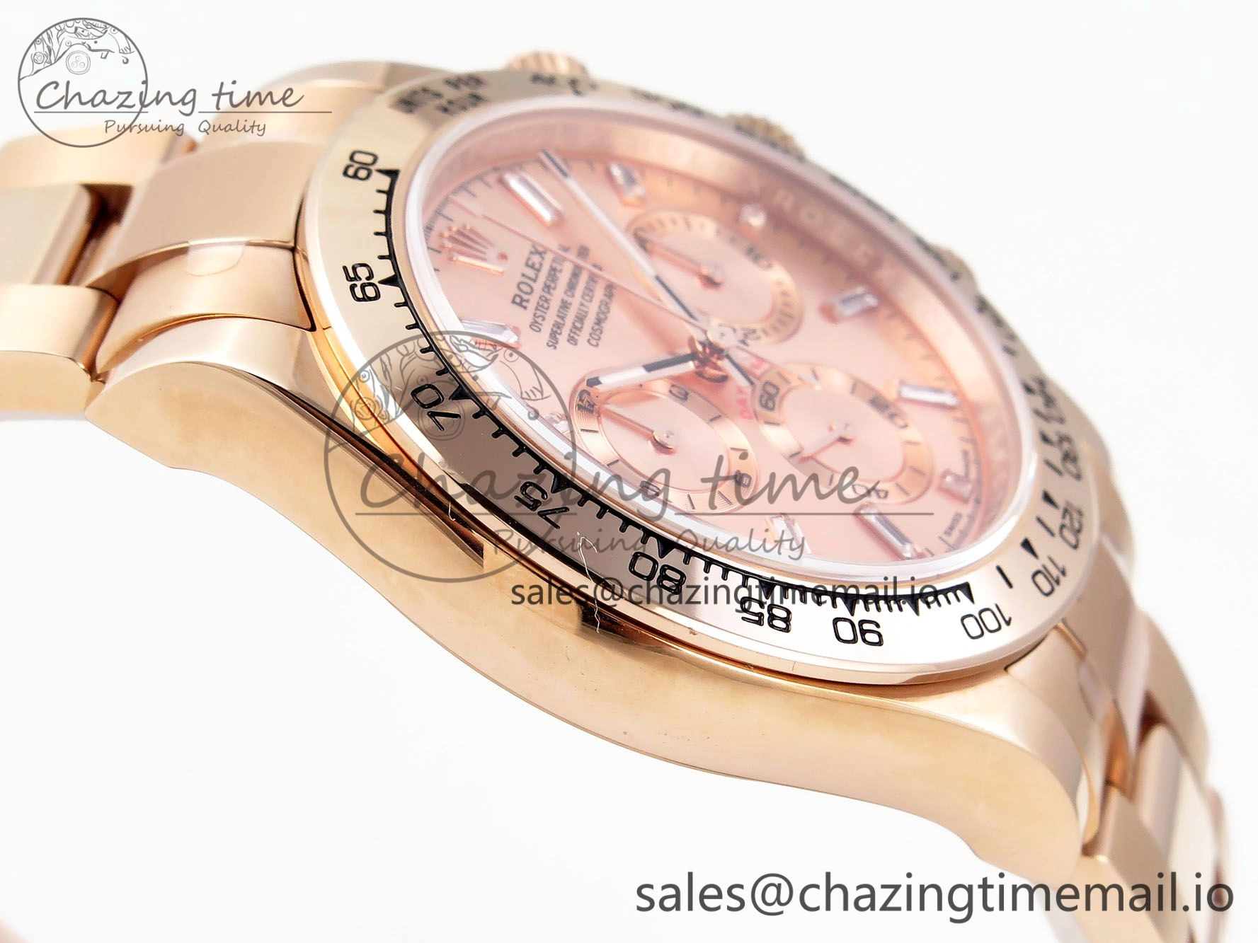 Durable Daytona 116505 KING 1:1 Best Edition RG Crystal Dial on RG Bracelet SH 1938