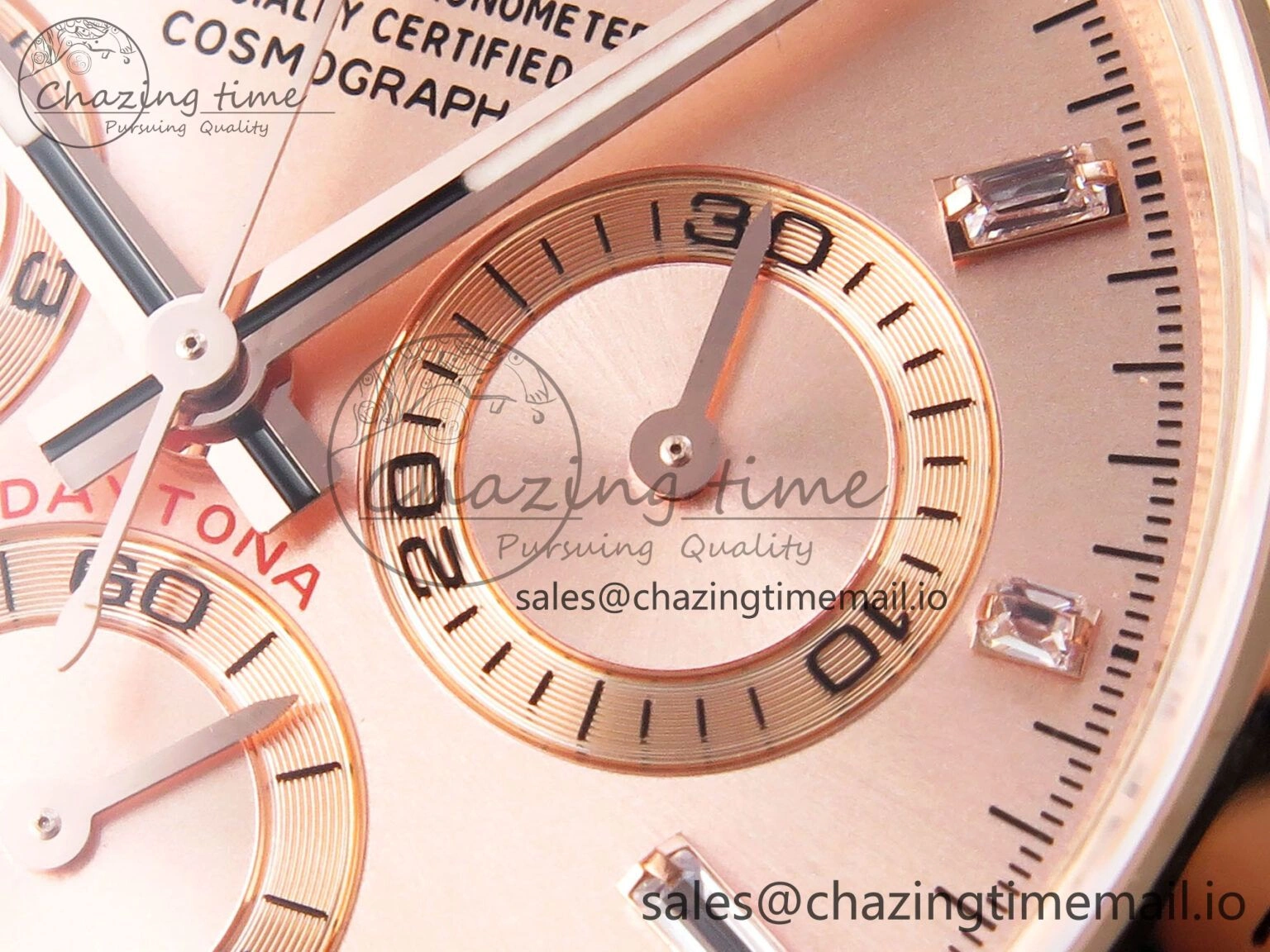 Durable Daytona 116505 KING 1:1 Best Edition RG Crystal Dial on RG Bracelet SH 1938
