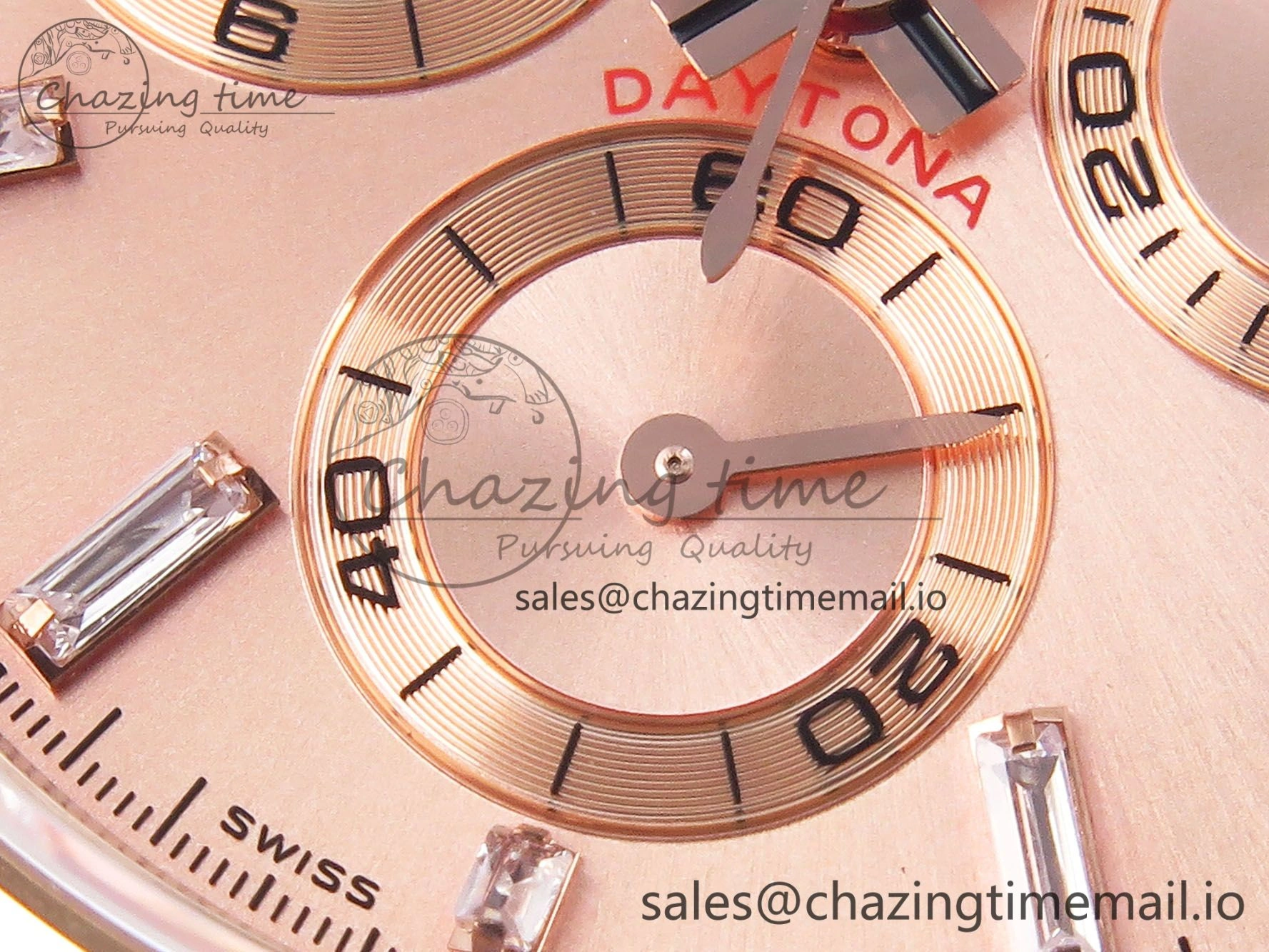 Durable Daytona 116505 KING 1:1 Best Edition RG Crystal Dial on RG Bracelet SH 1938