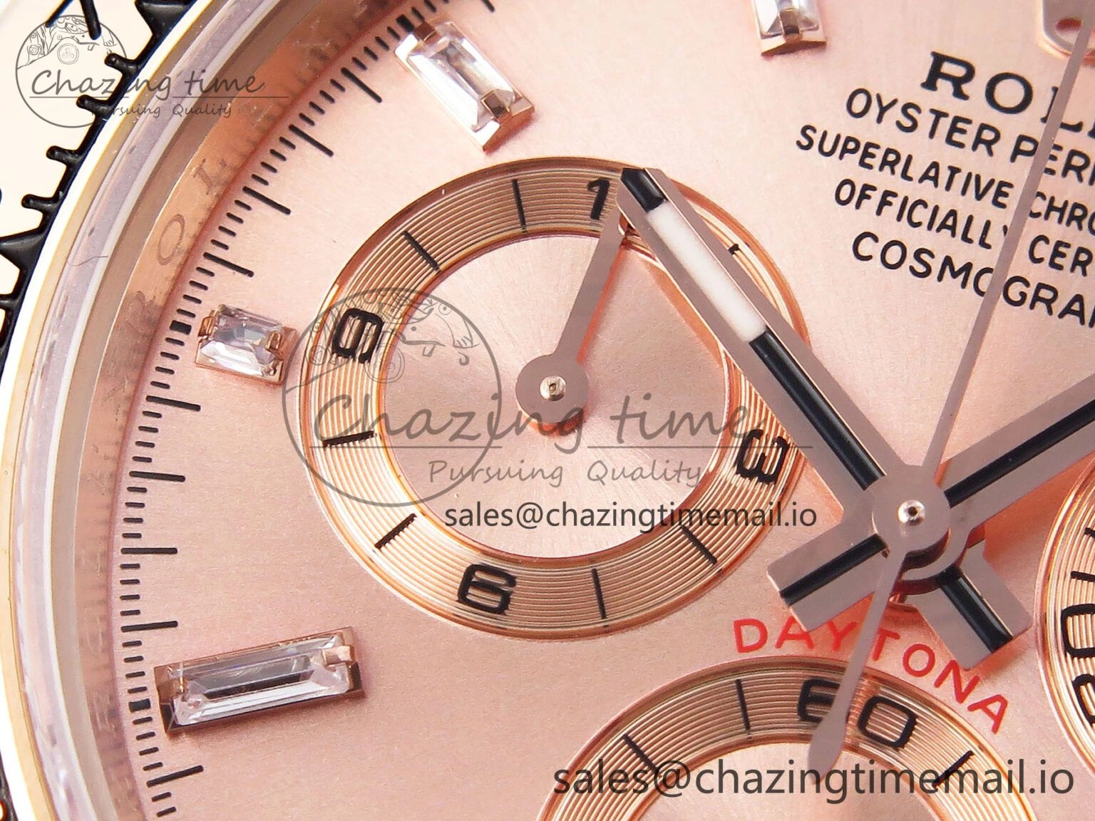 Durable Daytona 116505 KING 1:1 Best Edition RG Crystal Dial on RG Bracelet SH 1938