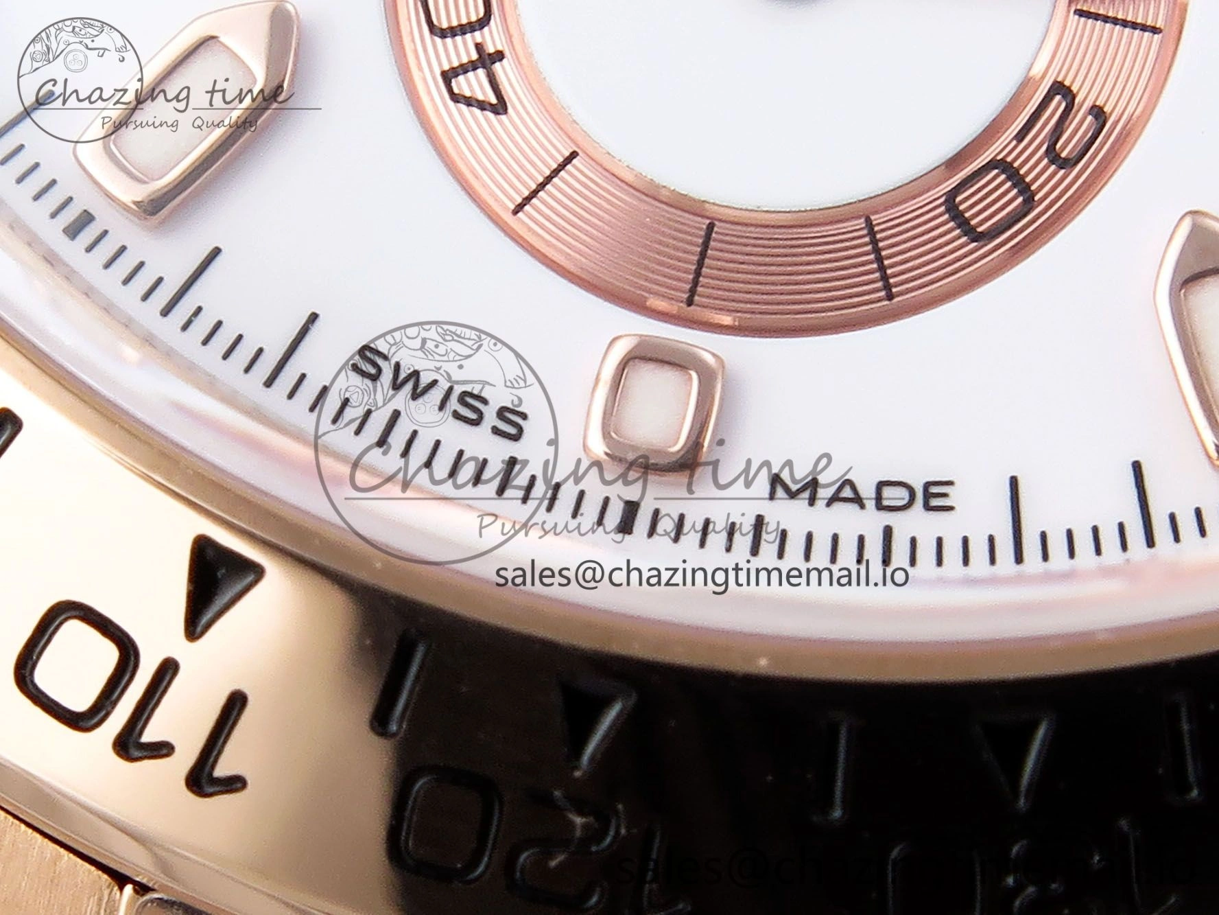 Casual Daytona 116505 KING 1:1 Best Edition White Dial on RG Bracelet SH 1933