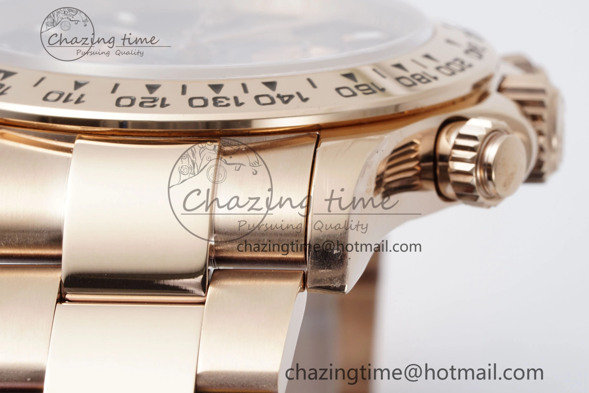 Cozy Daytona 116505 QF 1:1 Best Edition Black RG Dial on RG Bracelet SA4130 V 1754