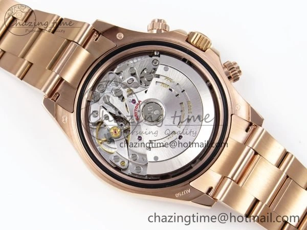 Daytona 116505 QF 1:1 Best Edition Brown Dial on RG Bracelet SH4130 V3 (Gain Weight) OdorResistant 1692