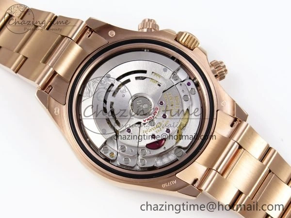 Daytona 116505 QF 1:1 Best Edition Brown Dial on RG Bracelet SH4130 V3 (Gain Weight) OdorResistant 1692