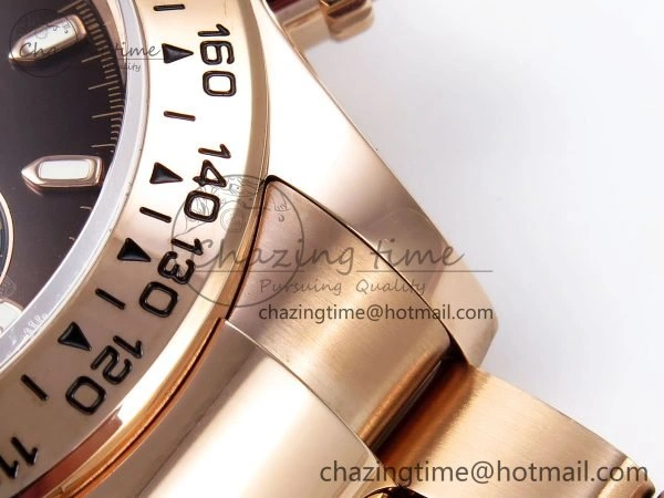 Daytona 116505 QF 1:1 Best Edition Brown Dial on RG Bracelet SH4130 V3 (Gain Weight) OdorResistant 1692