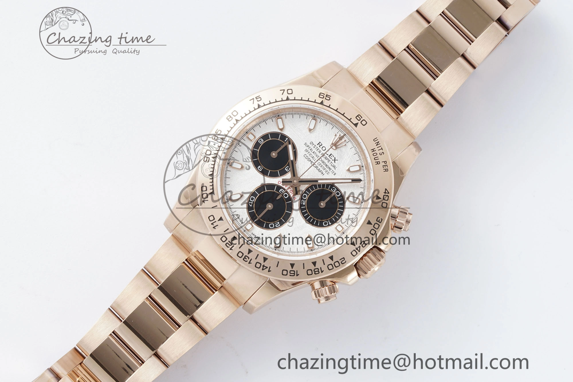 SunProtective Daytona 116505 QF 1:1 Best Edition Meteorite Dial on RG Bracelet SA4130 V 1757