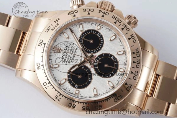 SunProtective Daytona 116505 QF 1:1 Best Edition Meteorite Dial on RG Bracelet SA4130 V 1757