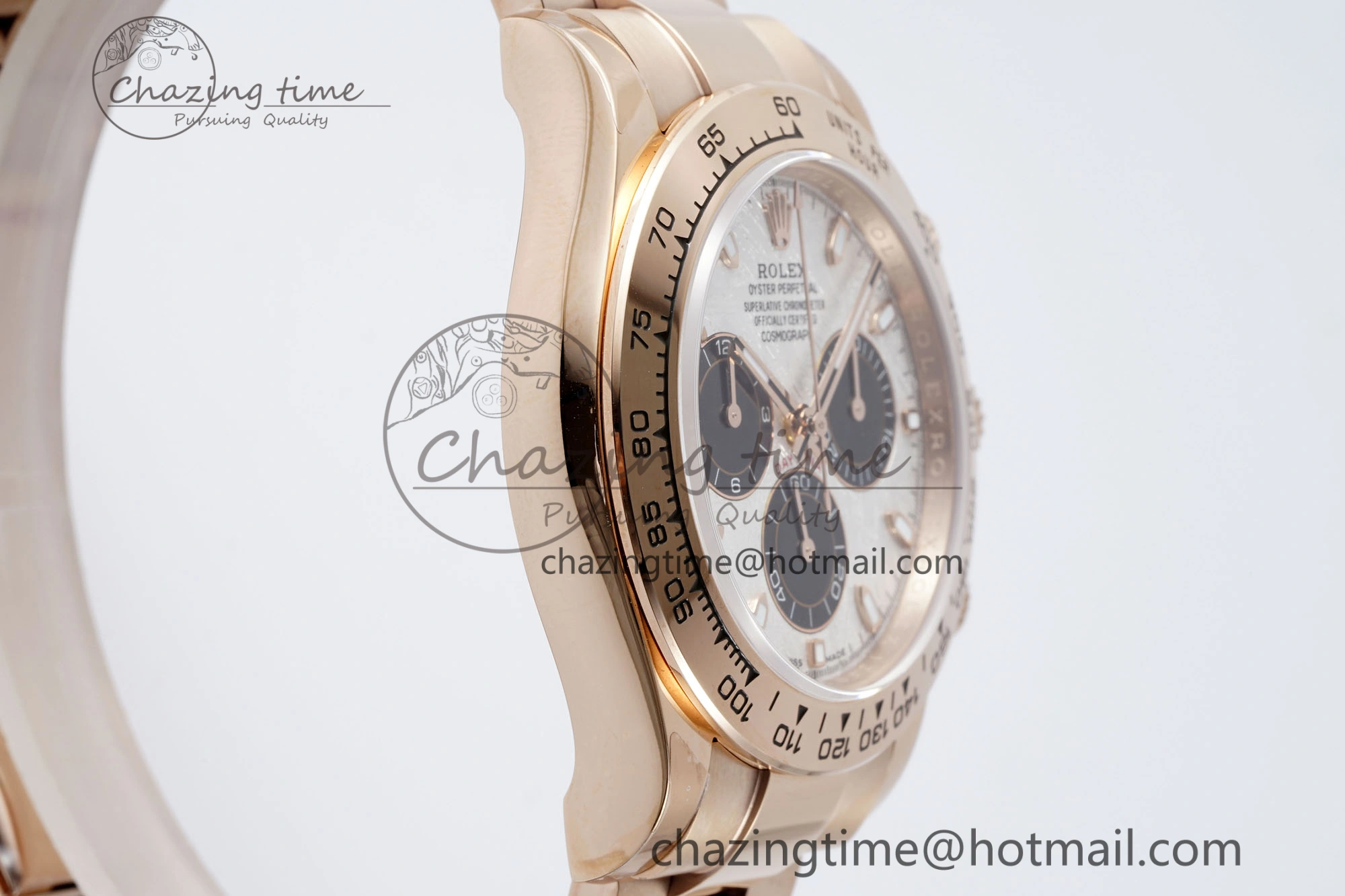 SunProtective Daytona 116505 QF 1:1 Best Edition Meteorite Dial on RG Bracelet SA4130 V 1757