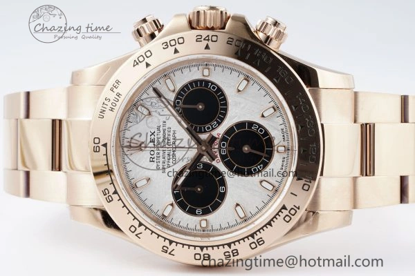 SunProtective Daytona 116505 QF 1:1 Best Edition Meteorite Dial on RG Bracelet SA4130 V 1757
